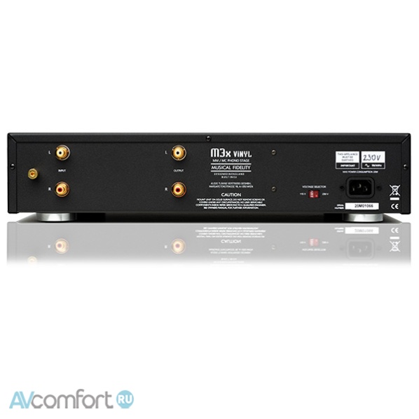 MUSICAL FIDELITY M3x Vinyl Black