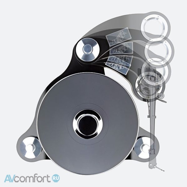 AVComfort, TRANSROTOR База для тонарма 9" или 12" для Rondino FMD