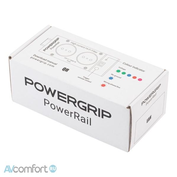 POWERGRIP PowerRail 16А Black