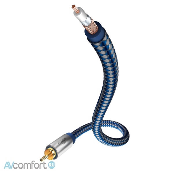AVComfort, Inakustik Premium Mono Sub Cable, 2.0 m
