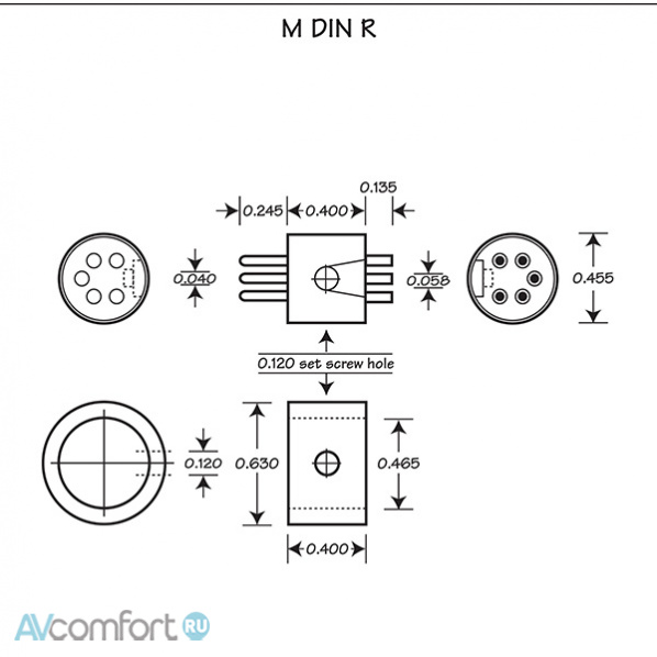 CARDAS AUDIO M DIN R