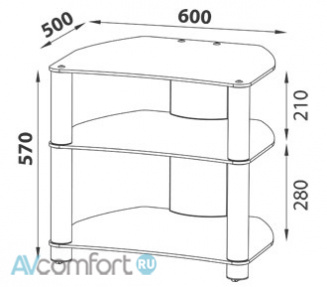 ULTIMATE RACK-500N silver alu