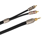 Tchernov Cable Standard Coaxial IC / Mini Jack-2 RCA 1,0 m Tchernov Cable Standard Coaxial IC / Mini Jack-2 RCA 1,0 m
