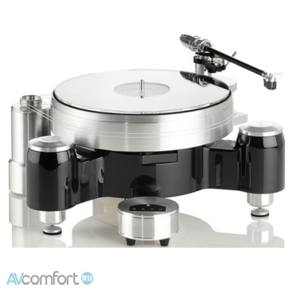 Acoustic Solid Wood Round Polished Black, WTB370 AT740 M2