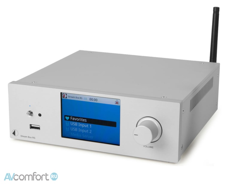AVComfort, PRO-JECT Stream Box RS Silver