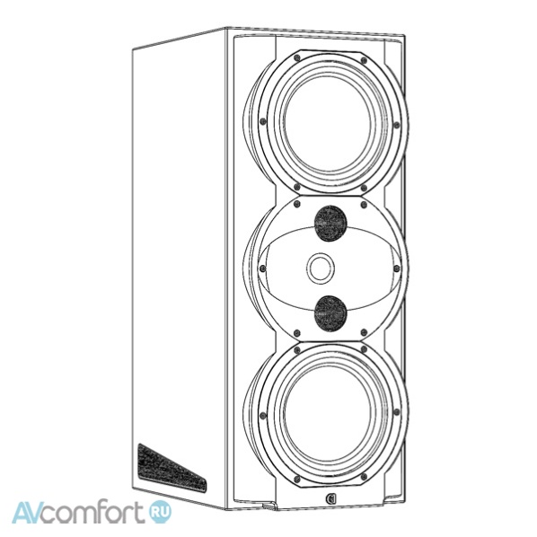 Perlisten Audio R5m Black High Gloss