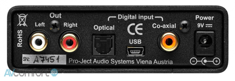 PRO-JECT DAC Box USB Silver