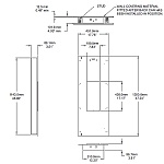 TANNOY Back can for iW 62TDC / iW 62TS