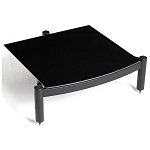 ATACAMA Equinox RS Single Shelf Module HI-FI 145 mm Satin Black/Piano Black Glass