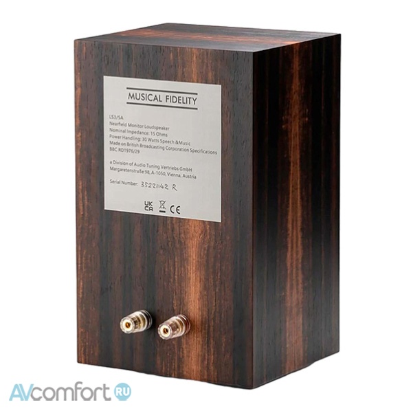Musical Fidelity LS 3/5 A Classic Monitor Palisander Musical Fidelity LS 3/5 A Classic Monitor Palisander