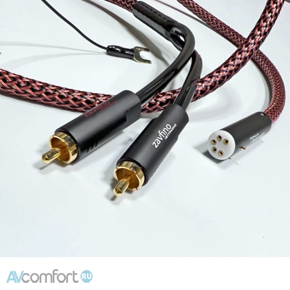 Zavfino The Coven Phono Cable Straight DIN-RCA 1,2 m