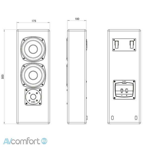 MK Sound MP950 White