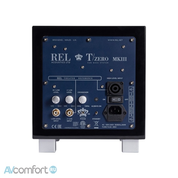 REL Acoustics T Zero MKIII Piano Black