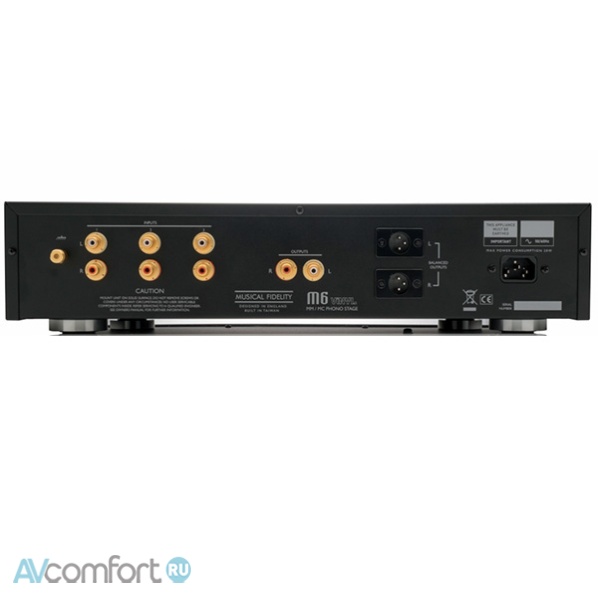 Musical Fidelity M6x Vinyl Black Musical Fidelity M6x Vinyl Black