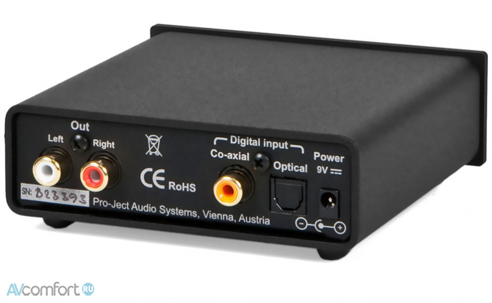 PRO-JECT DAC Box S FL Black