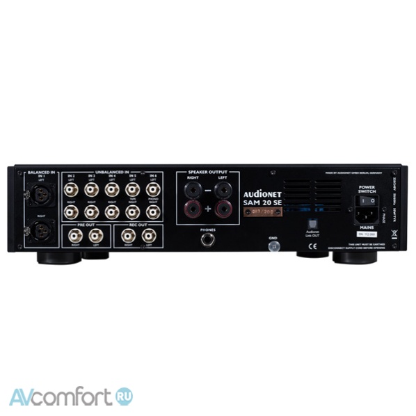 Audionet SAM 20 SE Black Audionet SAM 20 SE Black