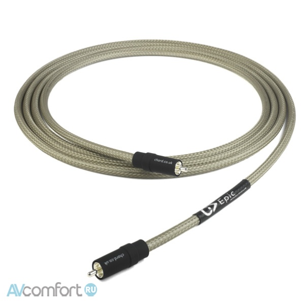 AVComfort, Chord Company Epic X Subwoofer RCA 3.0 m