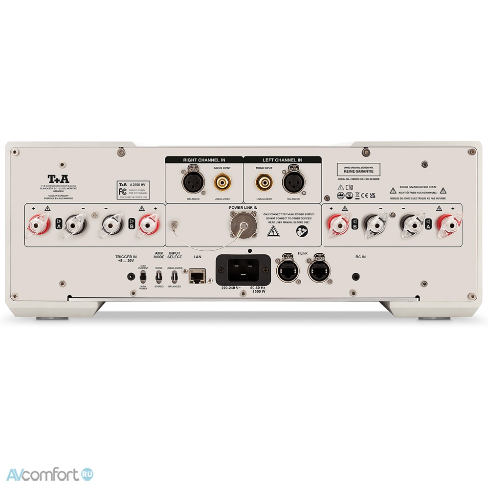 T+A A 3100 HV Silver T+A A 3100 HV Silver