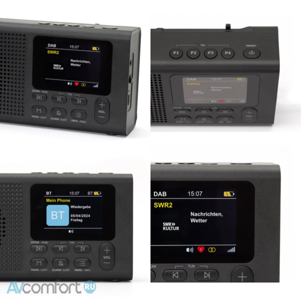 Dynavox DBT200 DAB+ Radio Black