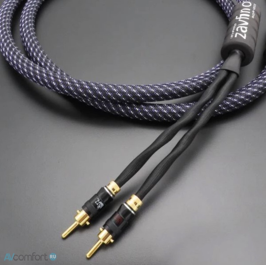 Zavfino Nova Speaker Cable Bi-wire Banana 2,5 m Zavfino Nova Speaker Cable Bi-wire Banana 2,5 m