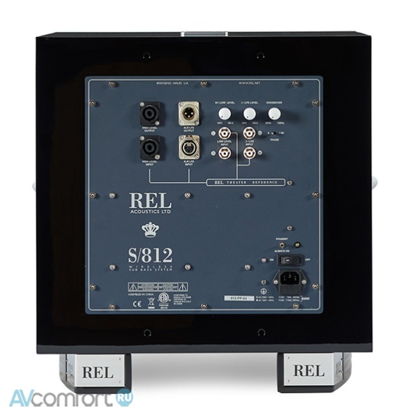 REL Acoustics S/812 Black
