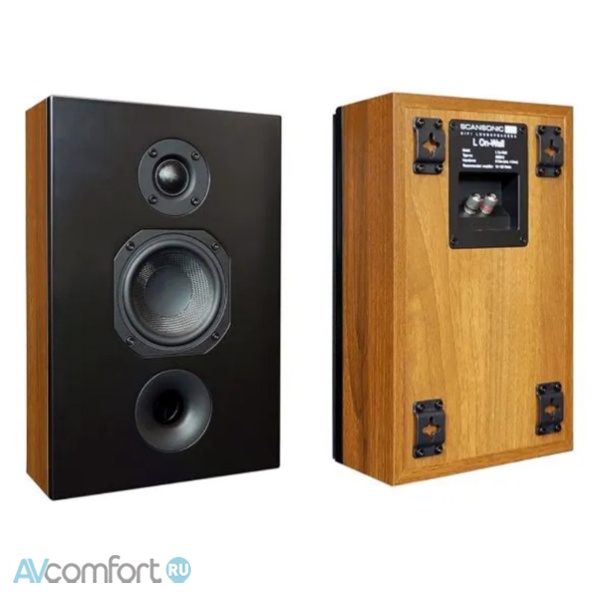 SCANSONIC HD L On-Wall Walnut
