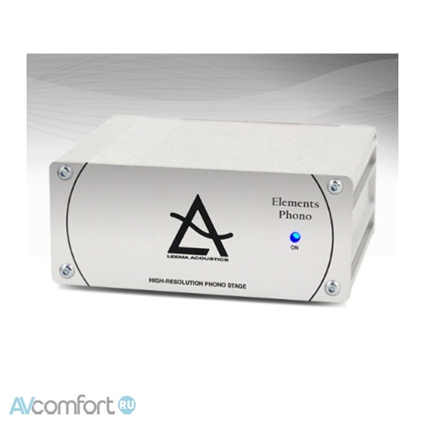AVComfort, LEEMA ACOUSTICS Elements Phono Stage Silver