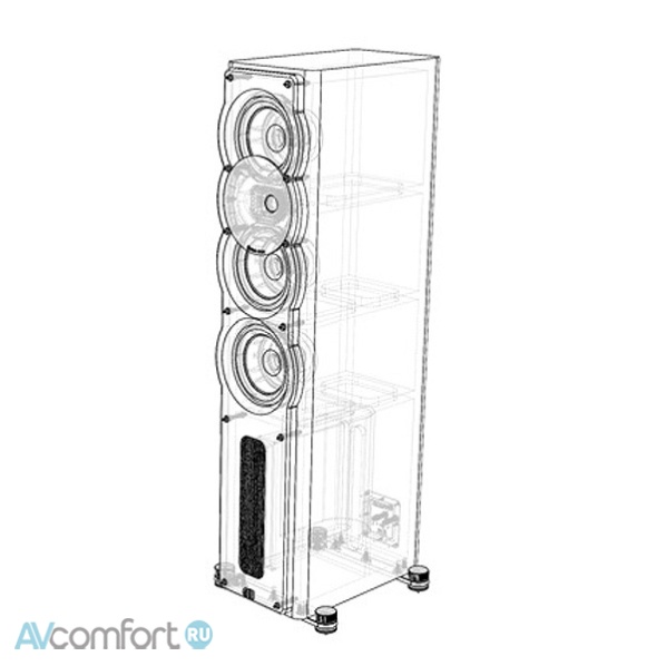 Perlisten Audio A4t Black Matte