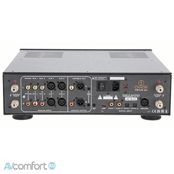 Canor Audio Virtus A3 Black