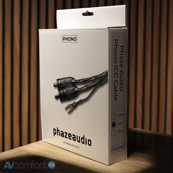 Phaze Audio Phono ICC RCA - 0,75 м Phaze Audio Phono ICC RCA - 0,75 м