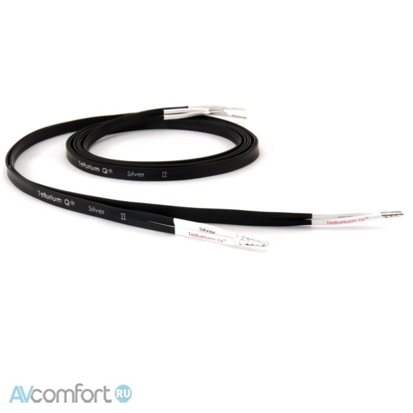 AVComfort, Tellurium Q Silver II Speaker Cable Banana 3.0 м