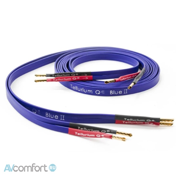 Tellurium Q Blue II Speaker Cable Banana 2.0 м