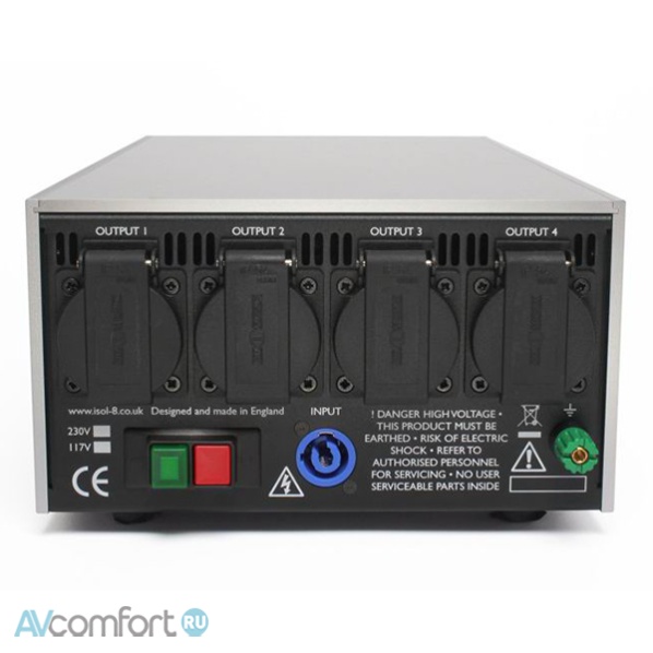 Isol-8 SubStation AXIS Black