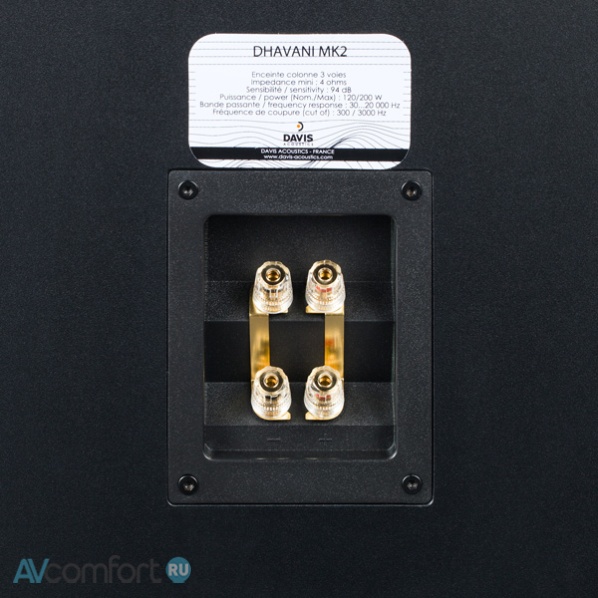DAVIS ACOUSTICS Dhavani Mk2 Black Ash