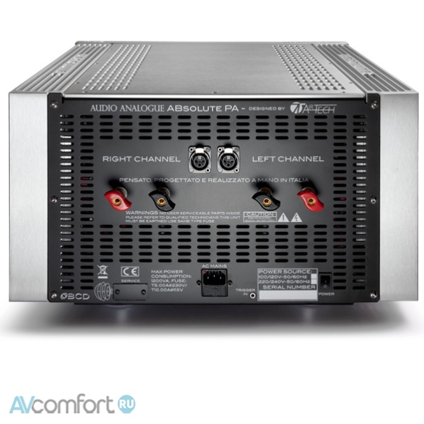 AUDIO ANALOGUE Abslolute PA Stereo Silver
