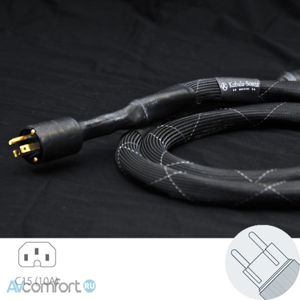 AVComfort, Kubala Sosna Realization Power Cable 15A 2,5 m