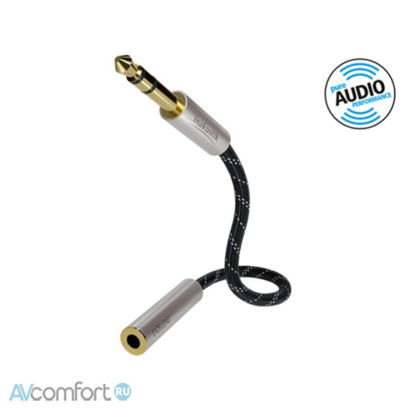 AVComfort, Inakustik Excellence Extension Audio, 6.3 mm jack-jack, 1,5 m