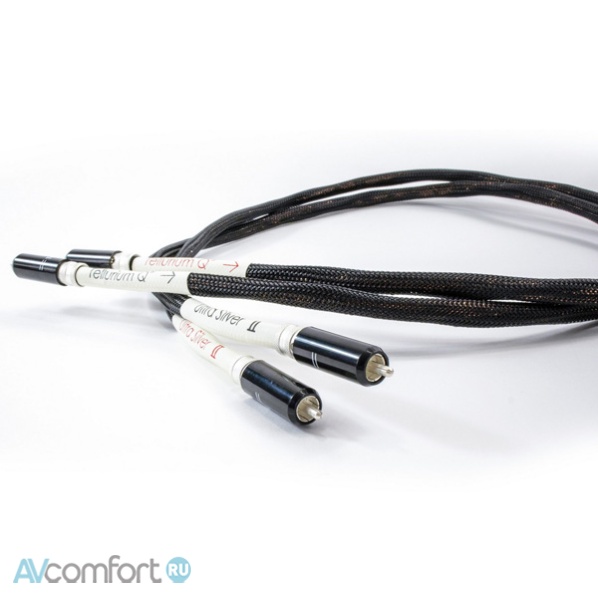 Tellurium Q Ultra Silver II RCA 2.5 м