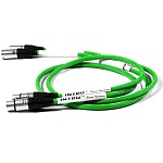 BLACK RHODIUM Intro XLR Green 1,0 м