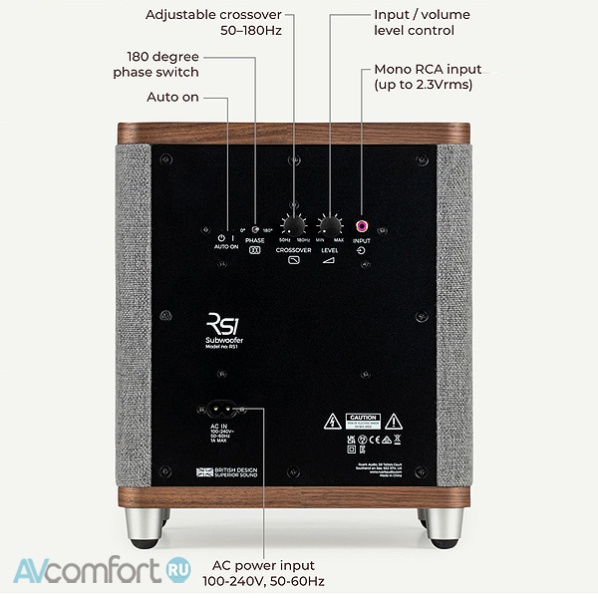 Ruark Audio RS1 Sub Rich Walnut Ruark Audio RS1 Sub Rich Walnut