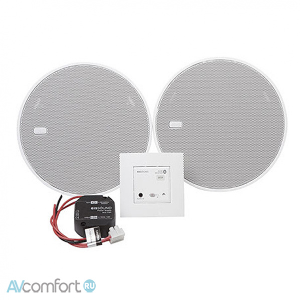 EISSOUND 52909 In-Wall Bluetooth 5" White