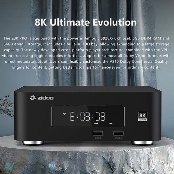 Zidoo Z30 Pro Black Zidoo Z30 Pro Black
