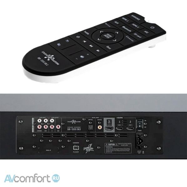 Evolution Evobox Classic с микрофонами и саундбаром Black