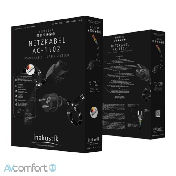 Inakustik Referenz Mains AC-1502, 1,0 m