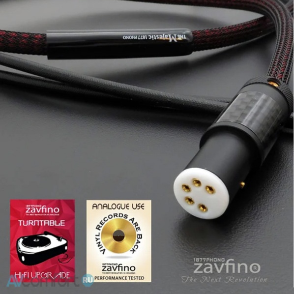 Zavfino Majestic MkII Phono Cable RCA-RCA 1,5 m