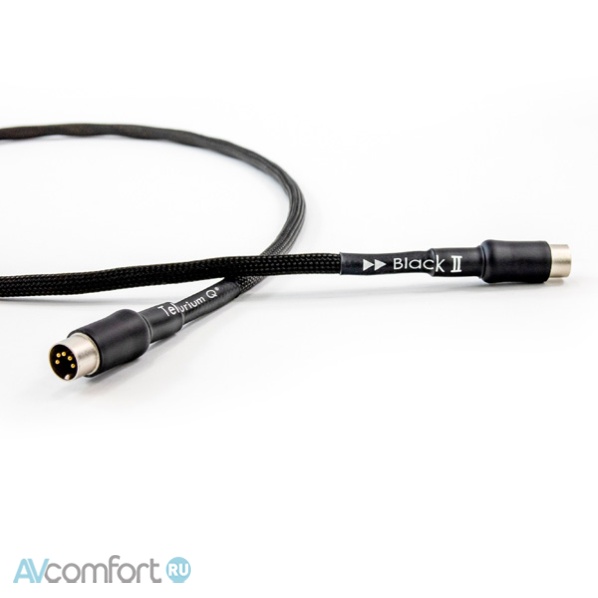 Tellurium Q Black II DIN (5 pin) 2.0 м