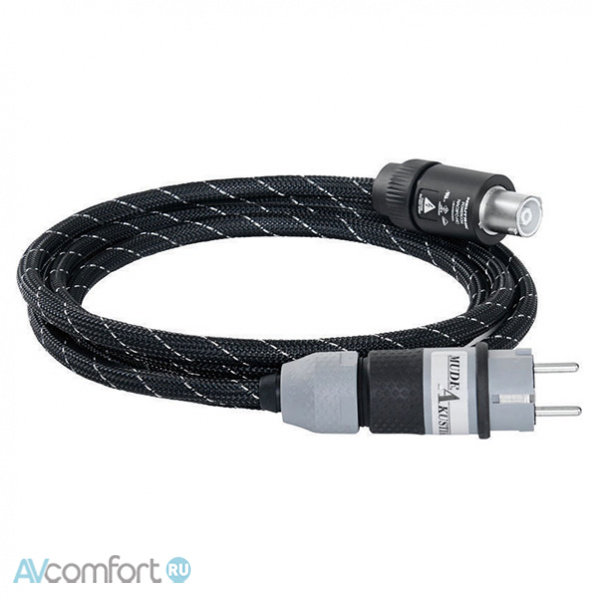AVComfort, MUDRA AKUSTIK Neutrik Grau  - IEC C13, 1,0 m