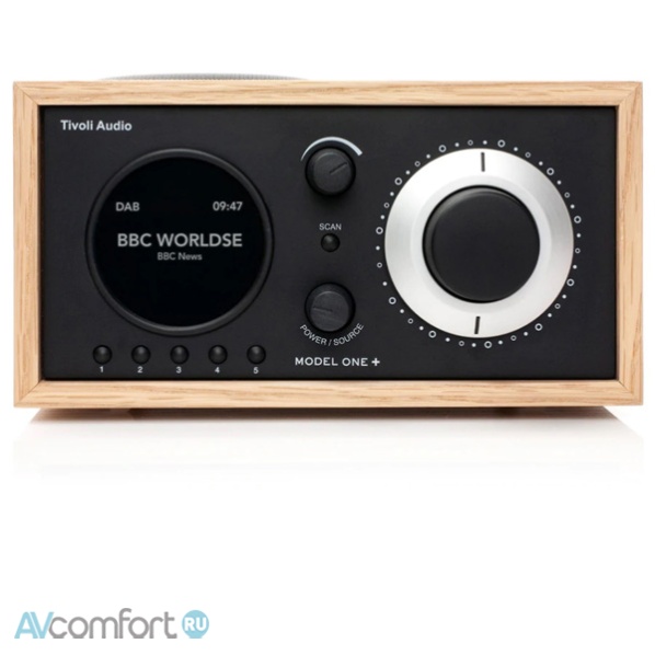 Tivoli Audio Model One+ Oak/Black Tivoli Audio Model One+ Oak/Black