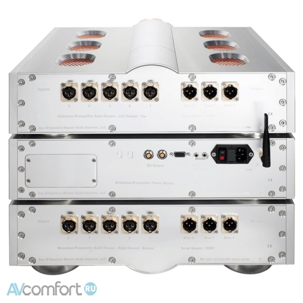 Dan D’Agostino Relentless Preamplifier Black