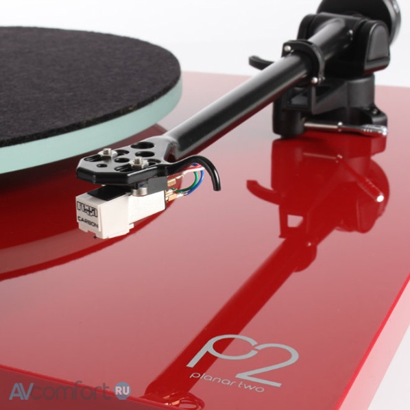 Rega PLANAR 2 Red (Carbon)